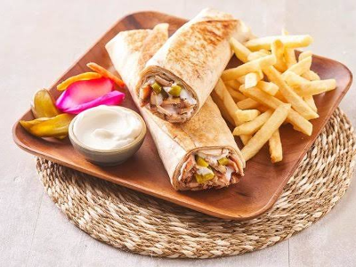 2 Syrian Meat Sandwich Meal