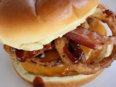 Cowboy Burger Sandwich