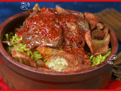 Mabakbaka Beef Fatteh