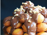 Plain Zalabia With Nutella Chocolate And Hazelnut