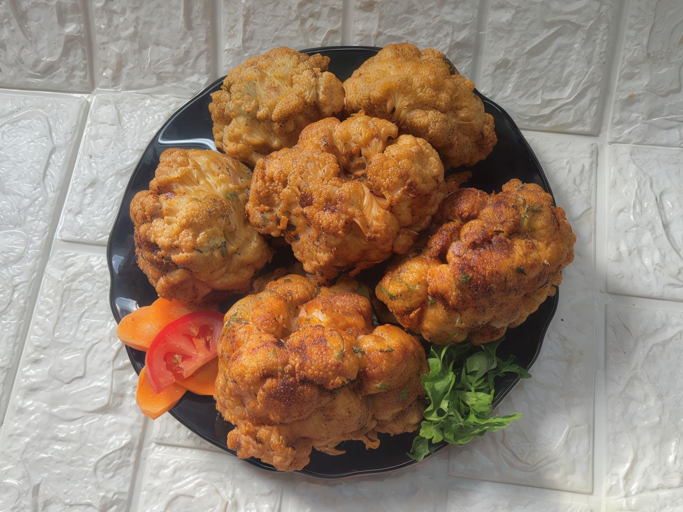 Roasted Cauliflower Platter
