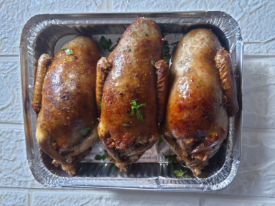 One Stuffed Pigeon