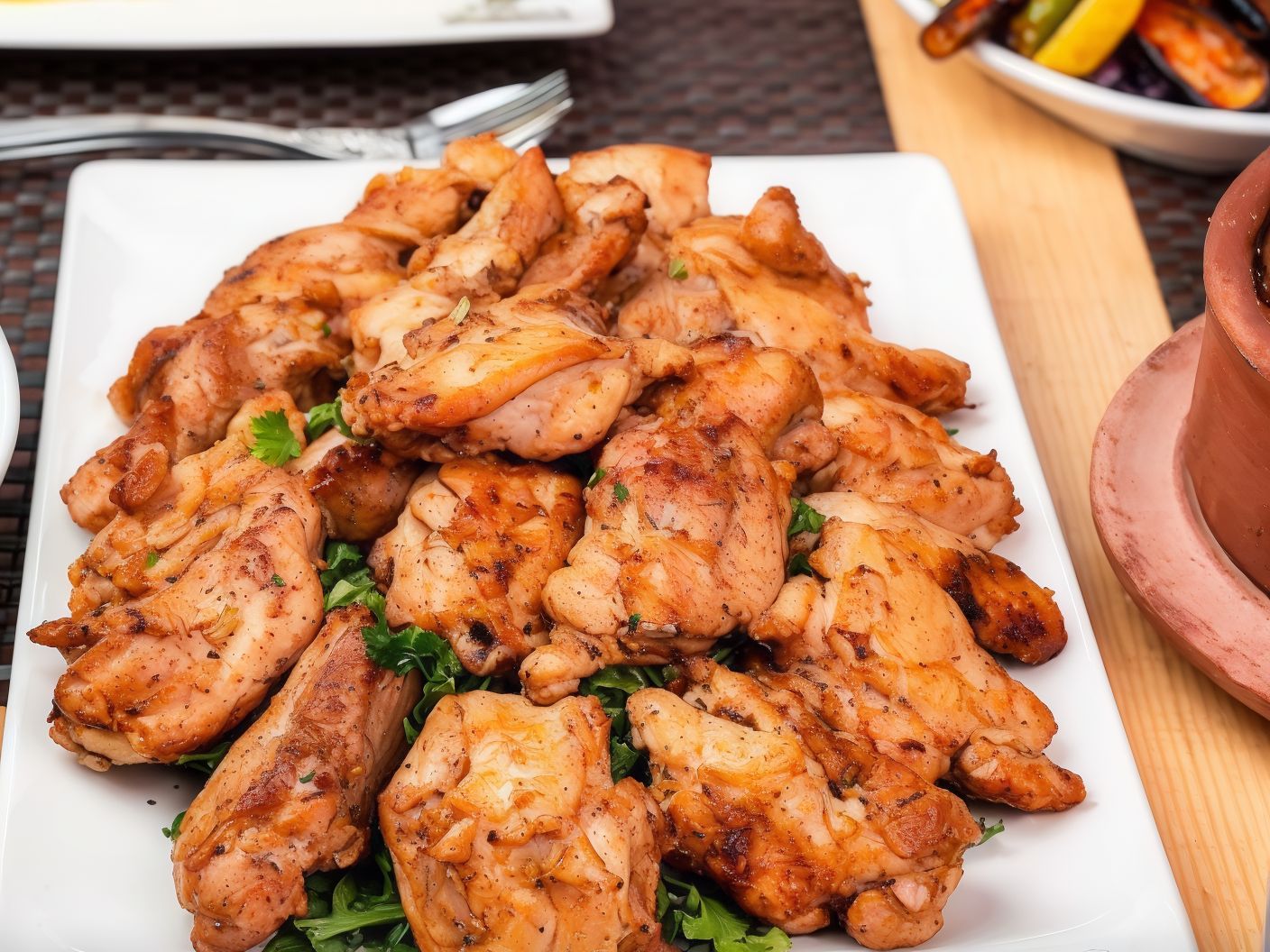 Half Shish Chicken Platter