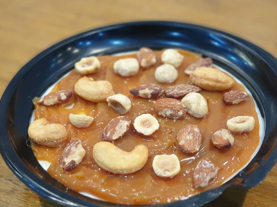Rice Pudding Tufo With Nuts