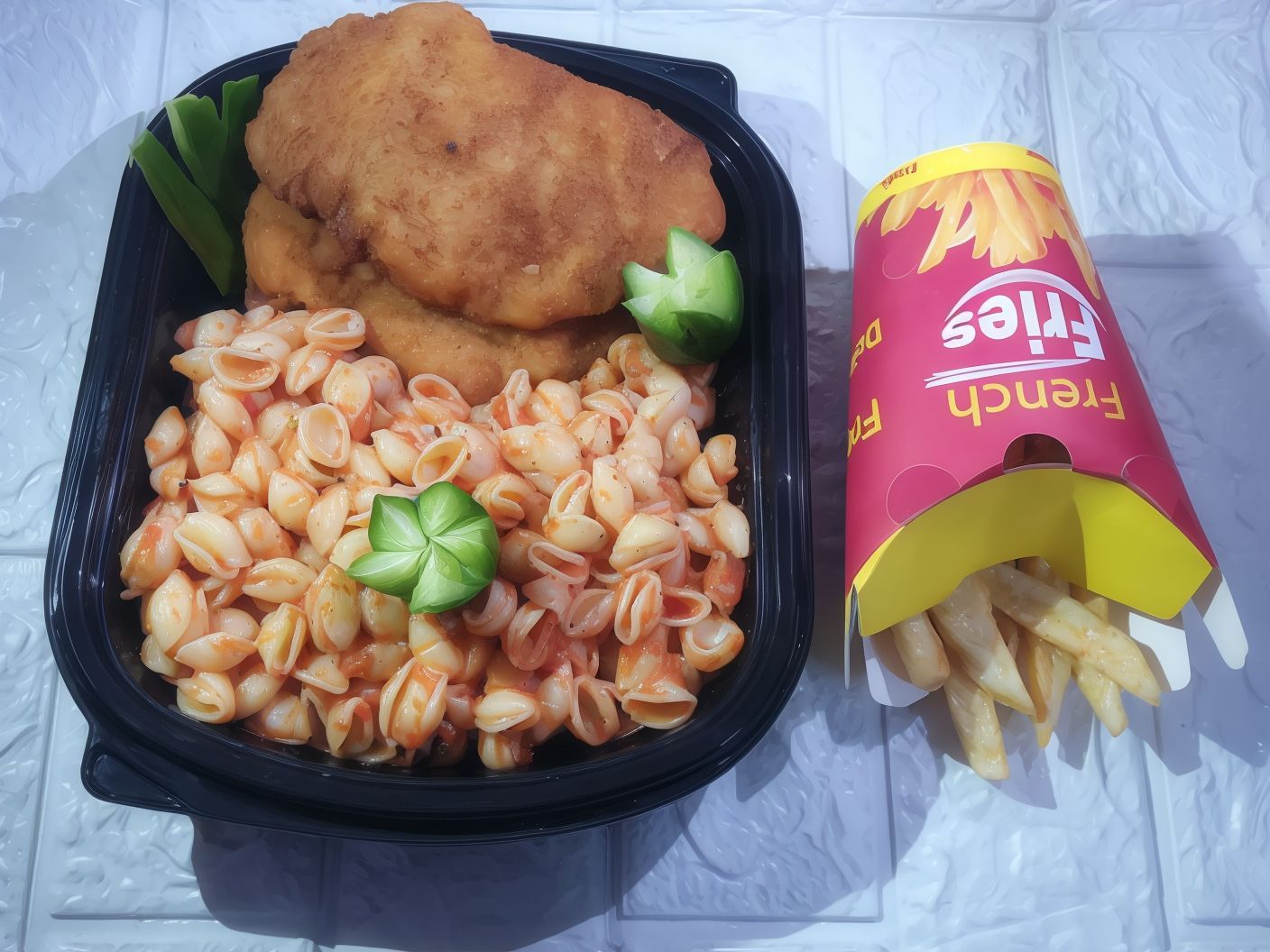 Pasta With Sauce With Pane