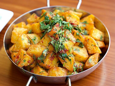 Potatoes With Coriander