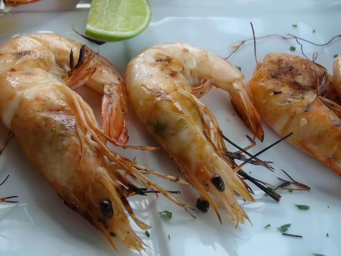 Grilled Shrimp With Peel