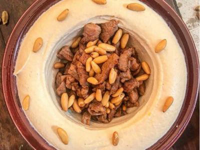 Meat Shawerma Chickpeas