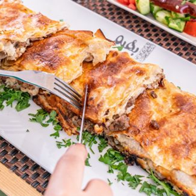 Rokak With Minced Meat Tray