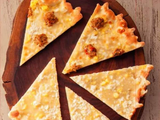 Oven Baked Oriental Sausage With Cheese Manoucheh