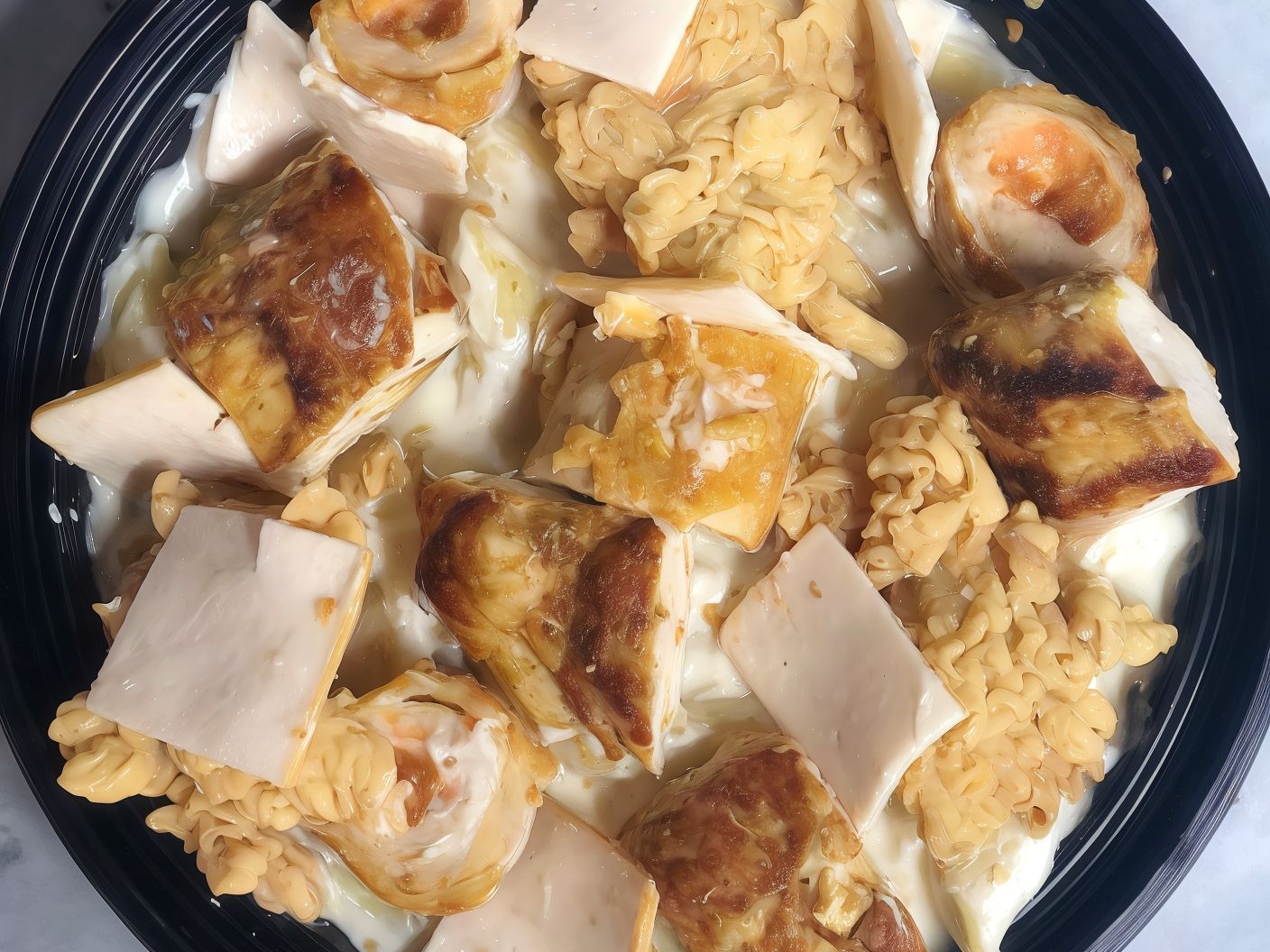 Mix Chicken Pasta Platter