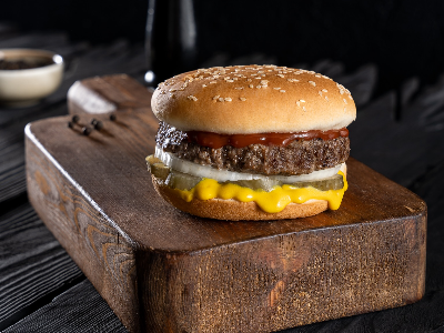 Classic Beef Burger Sandwich