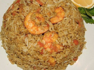 Sayadaia Rice With Shrimp
