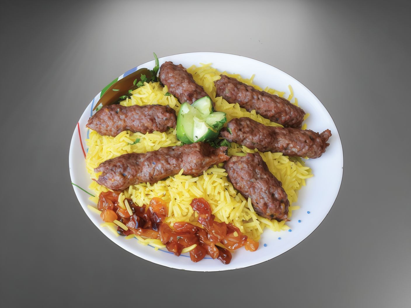 1/4 kg Kofta with Rice