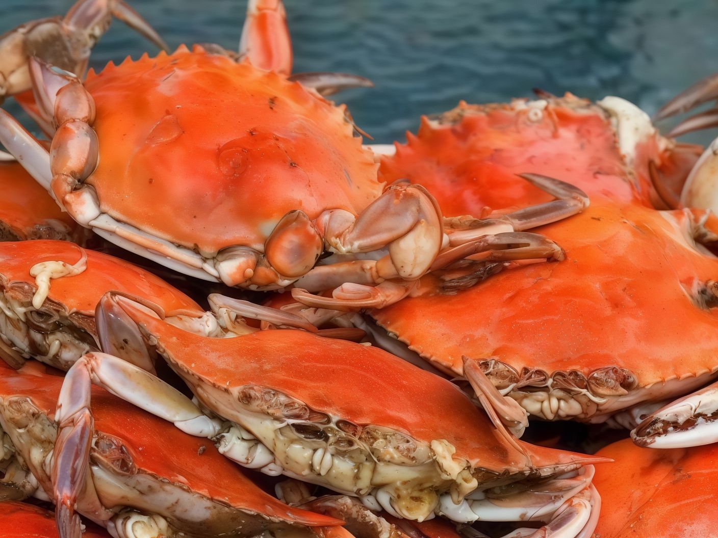 White Sauce Crabs