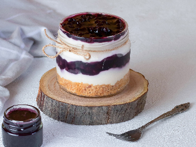 Jar Blueberry Cheese