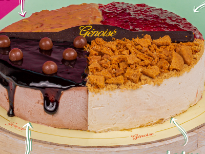 Genoise cake Quattro