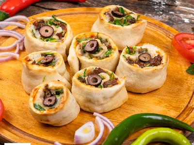 Margherita Pizza Roll