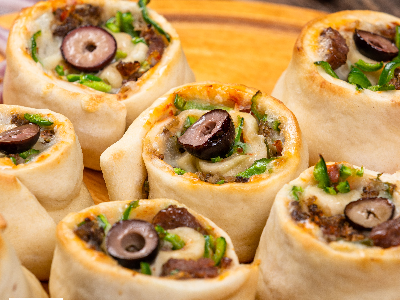 Vegetables Pizza Roll