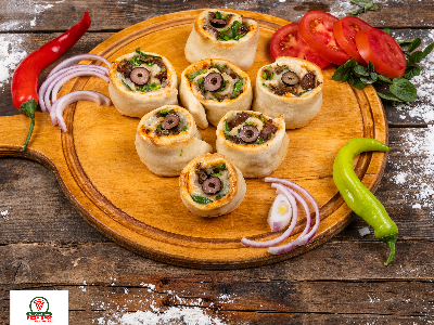Pastrami Pizza Roll