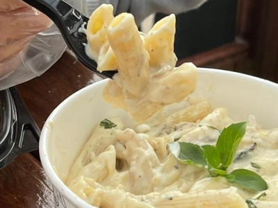 Chicken Penne Alfredo