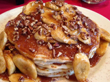 Banana And Caramel Pancake
