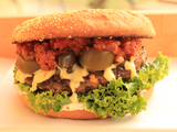 Volcano Burger Sandwich