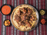 Lamb Machboos Tray