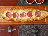 Turkish Sausage Pide