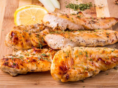 Grilled Chicken Breasts Platter