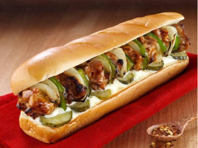 Grilled Chicken Shish Sandwich
