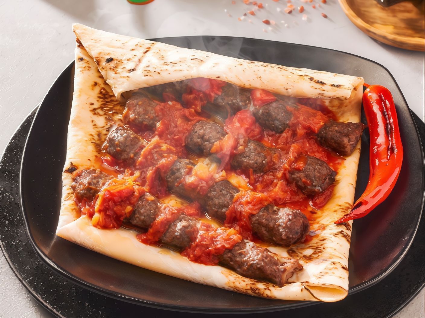 Kofta With Khashkhash Sauce