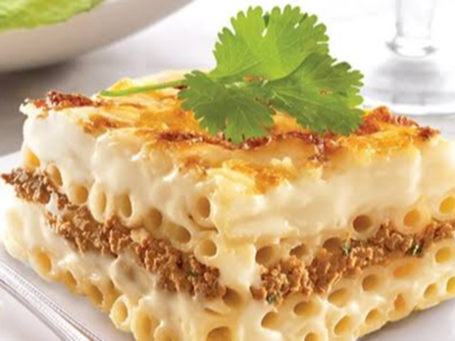 Bashamel Pasta Casserole Medium Size