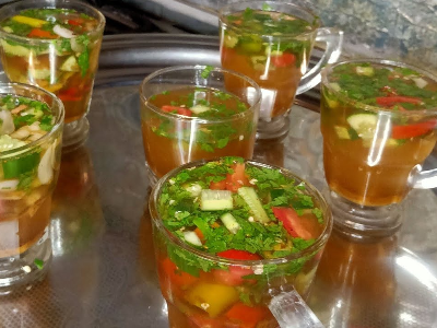 Marinated Salad Water