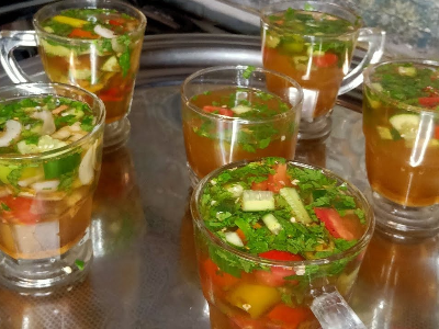 Marinated Salad Water