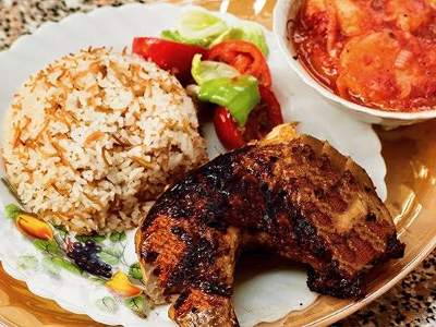 Quarter Chicken Grilled Meal