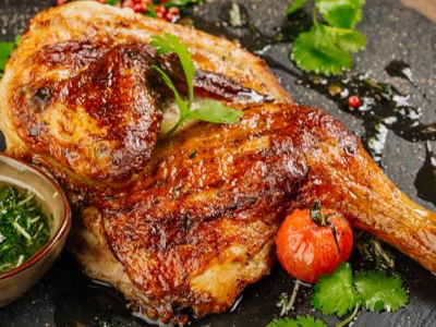 Half Grilled Chicken