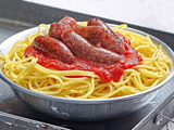Pasta With Oriental Sausage