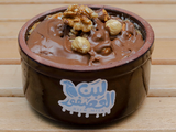 Sweet Potato With Nutella Chocolate And Nuts