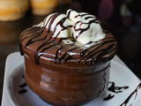 Sweet Potatoes With Nuts And Nutella Chocolate And Vanilla Ice Cream