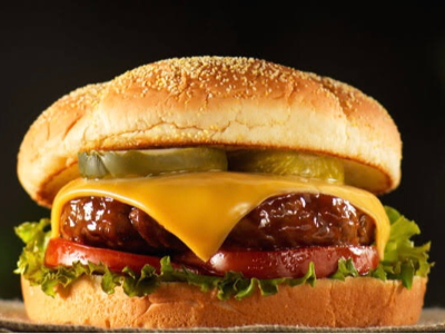 Fire Burger Sandwich