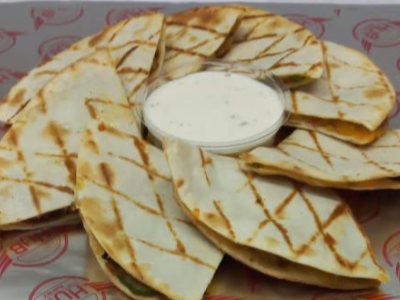 BBQ Turkey Quesadilla