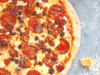 Smoked Beef Pizza