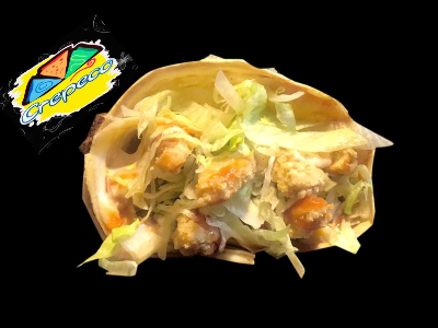 Buy One Large Super Crispy Crepe And Get Free Pepsi Can