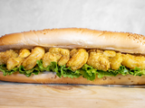 Saumon Fumé Shrimp Sandwich