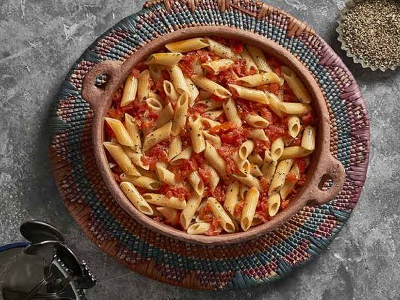 Pasta With Sauce And Minced Meat