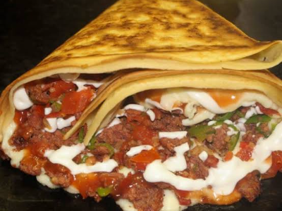 Minced Meat Crepe