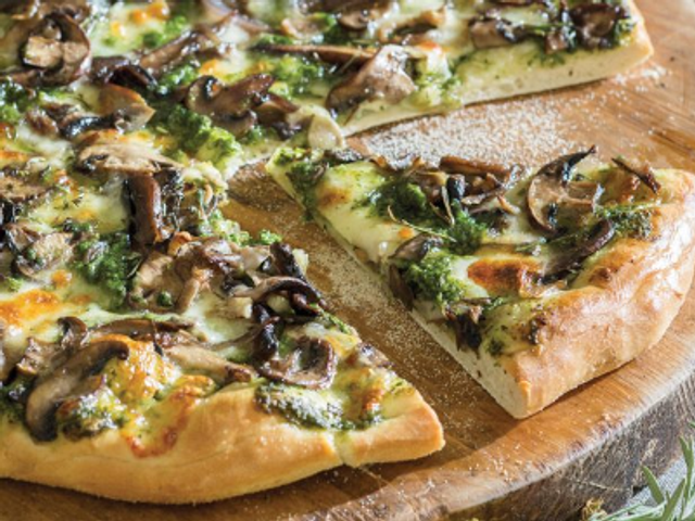 Mushroom Pizza