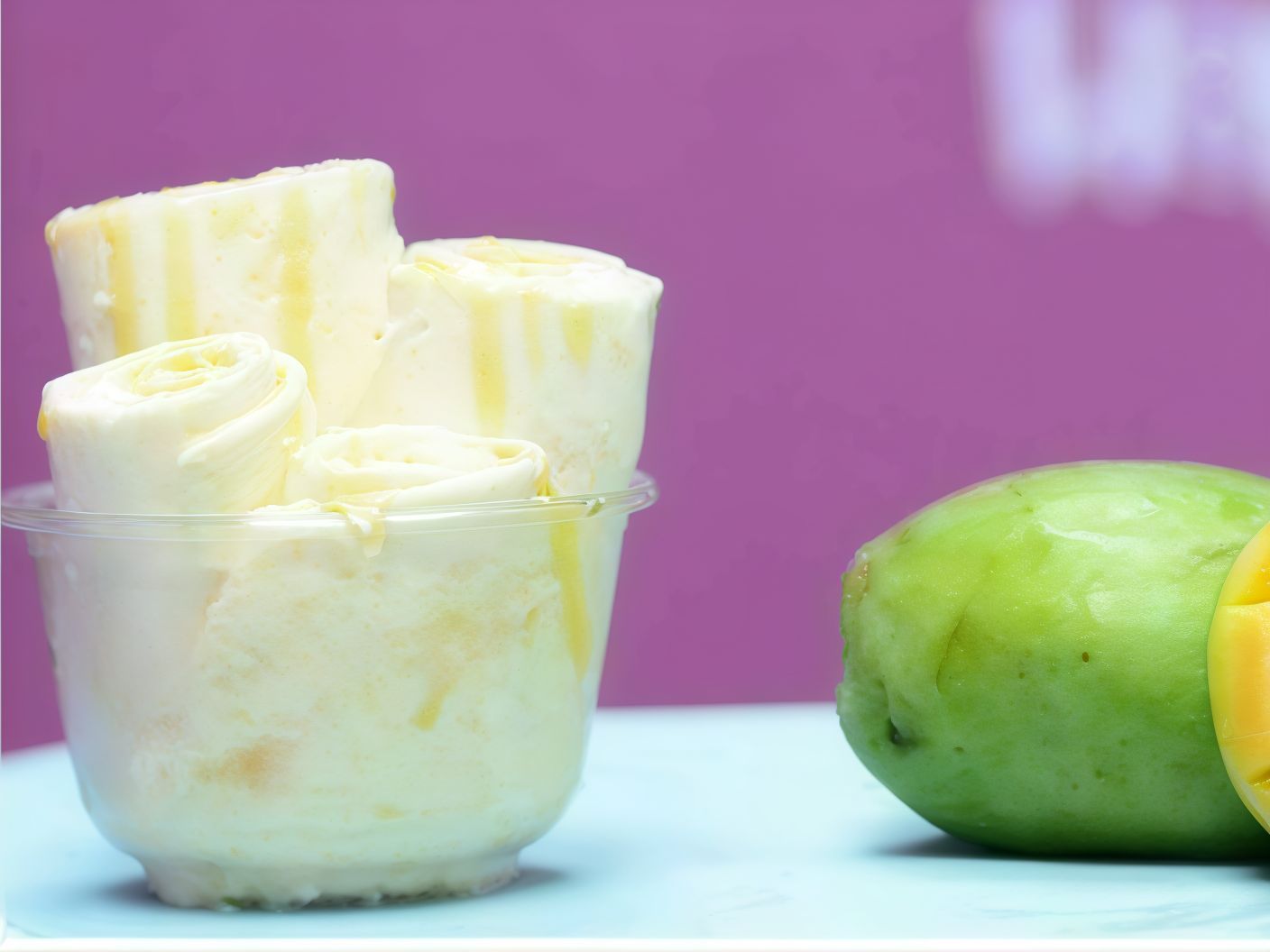 Mango Roll Ice Cream