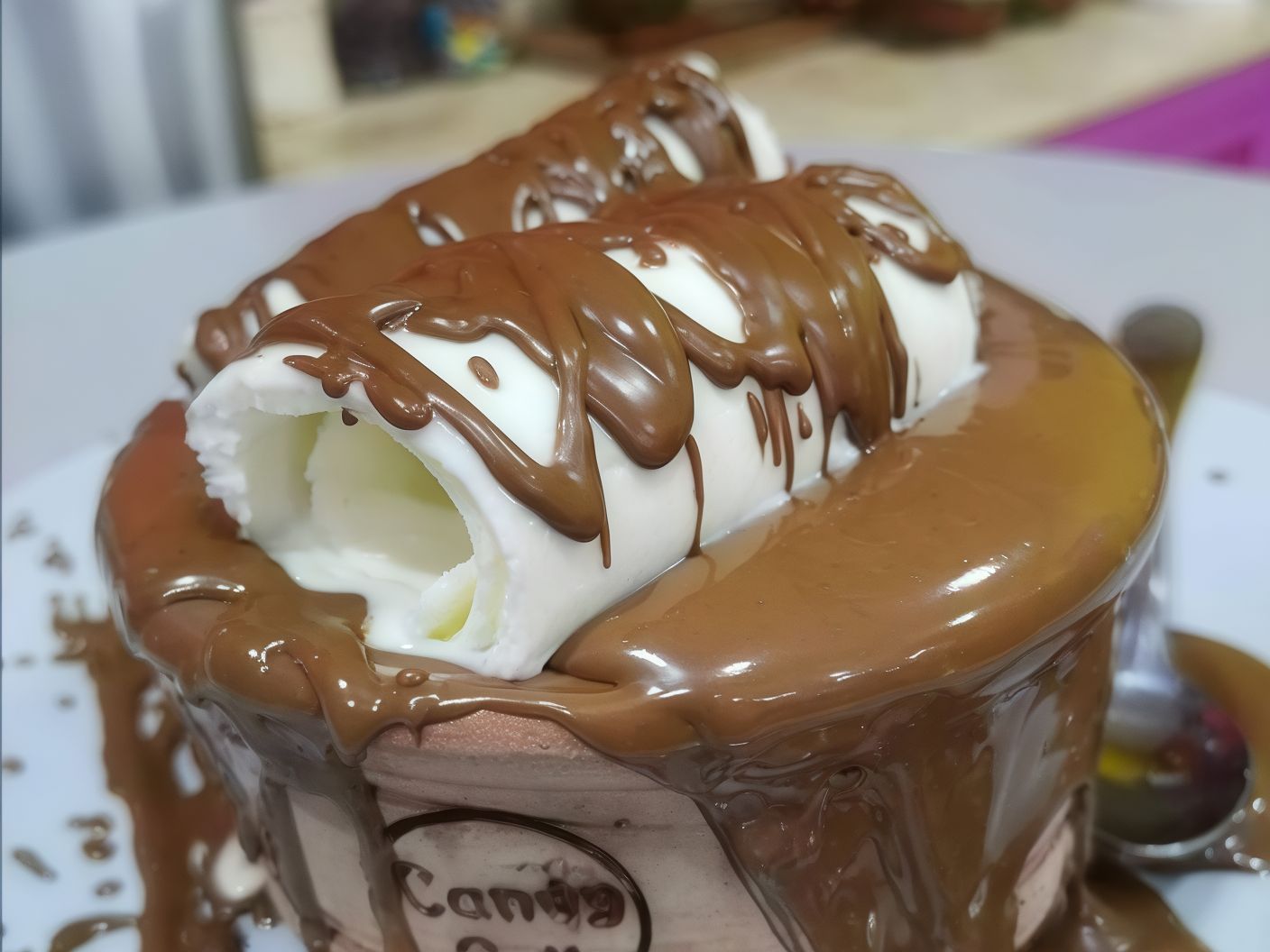 Nutella Ice Casserole